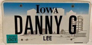 Vanity DANNY DANIEL G license plate Dannie Dan Danielle Dane Danial Danilo Dany - Picture 1 of 12
