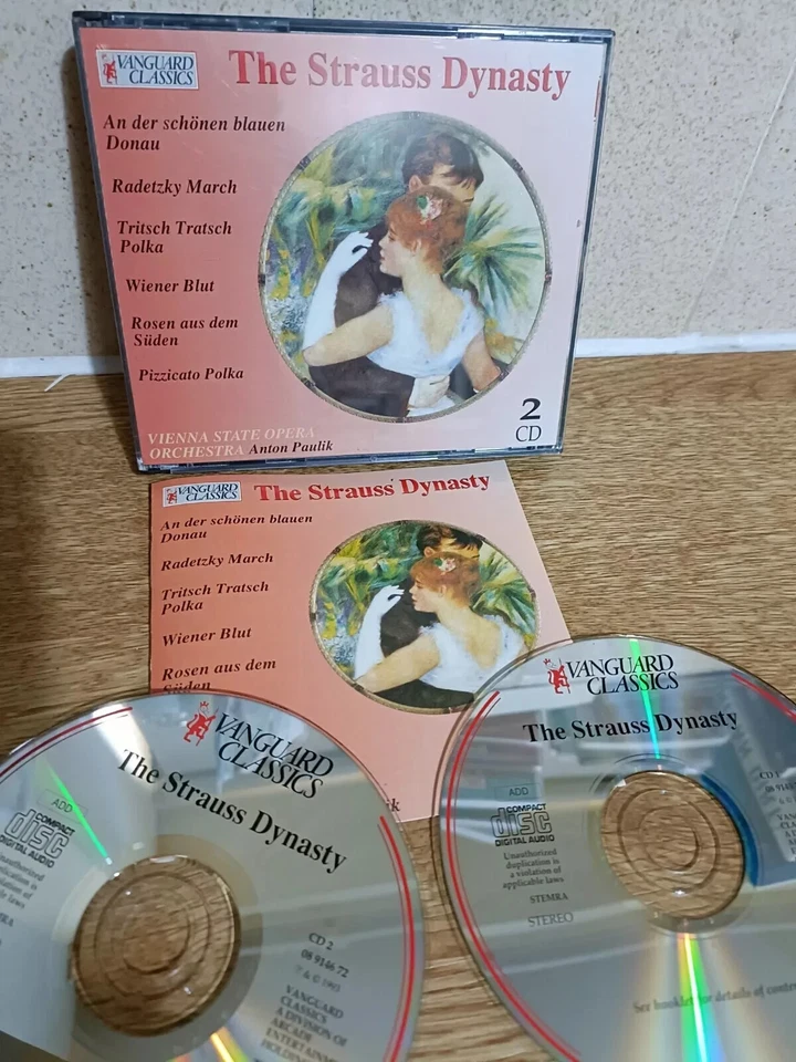 The Strauss Dynasty Vanguard Classics - Vienna State Opera Orchestra CD Boxset - Image 1 of 1