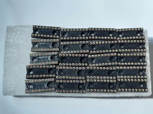 Socket WIRE WRAP 18 PIN AUGAT zoccolo tornito DIL18 - RARE - NOS (NEW) - Imagen 1 de 4