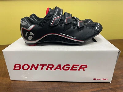 NOS Bontrager Race Road Ciclismo Zapatos para Hombres Talla 8, Negro/Rojo Foto 1 de 4