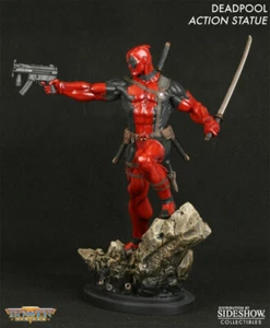Bowen Designs Deadpool Red Action Statue #200 of 2100 Kucharek Brothers - Picture 1 of 9