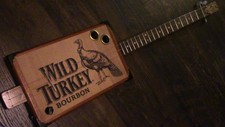 WEEKLYHOUSE CIGAR BOX GUITAR ACOUSTIC ELECTRIC 3 STRING  WATCH A VIDEO DEMO a
