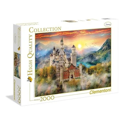 Clementoni Puzzle 2000 pz Neuschwanstein 14a+ (97,5x66,8cm) HIGH QUALITY - Immagine 1 di 2