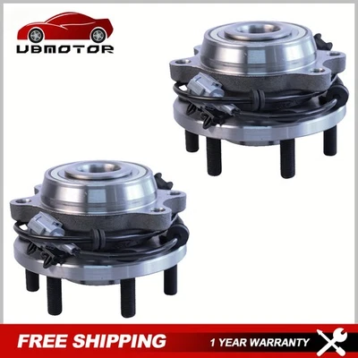 2PCS Front Wheel Hub Bearing Assembly For Nissan Xterra Pathfinder Frontier 4WD Foto 1 de 4