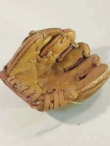 Spielzeug Miniatur Baseball Fängerhandschuh 2,5" hoch und breit. Standard hellbraun. - Bild 1 von 5