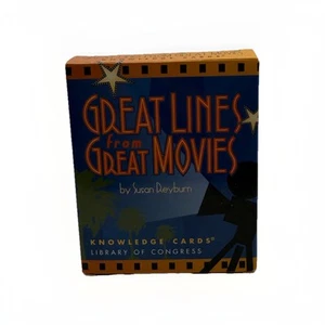 Great Lines from Great Movies Knowledge Cards Library of Congress - Picture 1 of 7