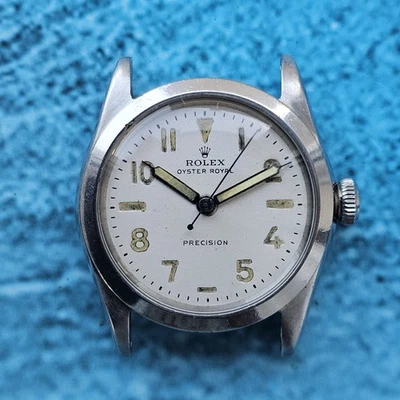 Vintage Rolex Oyster Royal Precision Hand-Winding Men's Watch Ref 4220 Serviced  - Image 1 of 4