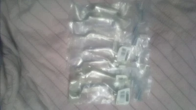 "Lote de 7 tiradores de cajón Liberty de 3"" gabinete de níquel satinado cuchara mango de pie" Foto 1 de 4