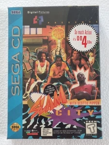 Slam City with Scottie Pippen Sega CD Mega CD [ New Factory Sealed ] US Version - Picture 1 of 6