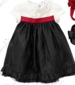 ABITO tulle nuovo senza etichette bambina 3T Gymboree TRADIZIONI NATALIZIE formale vacanza sottogonna - Foto 1 di 4