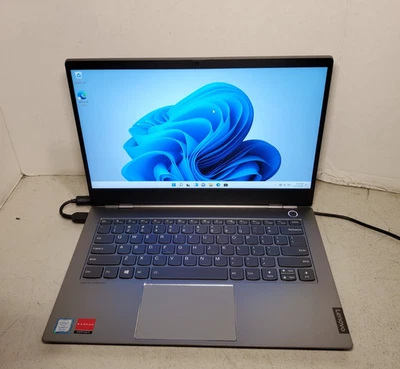 Lenovo ThinkBook 14s-IWL 14" i7-8565U 16GB 512GB SSD Win11 ¡SIN BATERÍA! LEER #69 Foto 1 de 4