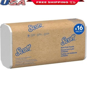 Multifold Paper Towels Absorbency Pockets 250 Sheets Eco-Friendly Bulk Case New - Picture 1 of 11