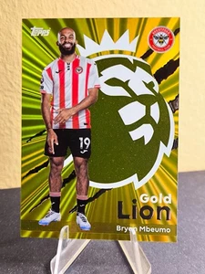 TOPPS PREMIER LEAGUE 2026 - GOLD LION #GL4 BRYAN MBEUMO - BRENTFORD FC - NM - Bild 1 von 1
