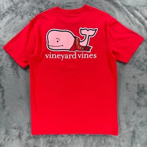 Camiseta Vineyard Vines Hombres S Atlanta United MLS Ballena Bufanda Roja Nueva con Etiquetas Bolsillo - Imagen 1 de 10