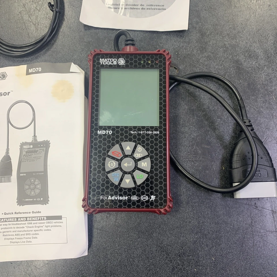 MATCO MD70 CHECK MOTOR/ABS Foto 1 de 4