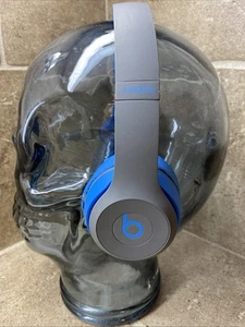Beats by Dr. Dre Solo On Ear Cuffie Bluetooth Wireless - Blu Grigio - Foto 1 di 7