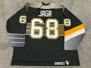 JAROMIR JAGR Pittsburgh Penguins SIGNED Autograph Robo Gradient JERSEY COA XXL - Picture 1 of 4