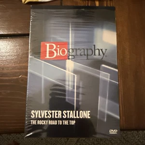 A&E BIOGRAFIE: SYLVESTER STALLONE (1997) DVD—HOSTED BY PETER GRAVES—NEU & VERSIEGELT - Bild 1 von 4