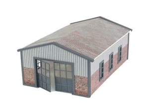 Garagengebäude Hangar-Scheune im Maßstab 1:43 - Diorama Dekor Bausatz - Modellauto Display - Bild 1 von 8