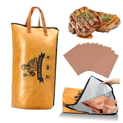 Manta de barbacoa de 15 pulgadas para carne en reposo, pechuga de barbacoa de aislamiento engrosado de 4 capas  Foto 1 de 4