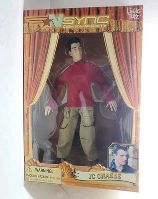 Коллекционная экшн-фигурка куклы марионетки NSYNC JC Chasez 2000 СОВЕРШЕННО НОВАЯ - Изображение 1 из 4