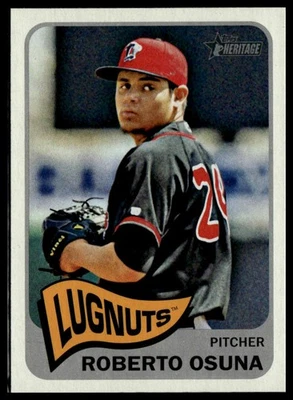 2014 Topps Heritage Minor League #24 Roberto Osuna - Image 1 of 2