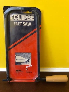 Vintage Neill Eclipse Wood Fret Saw 70-FS1R Sheffield England – New Old Stock - Picture 1 of 5