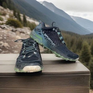 Scarpe da corsa sneakers La Sportiva donna Bushido II 2089-C grigie taglia 8 - Foto 1 di 18