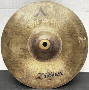 USED Zildjian A 10" Flash Splash Cymbal - NO CASE (22974) - Picture 1 of 24