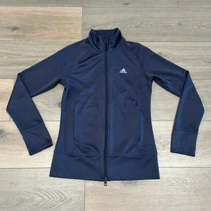 ADIDAS Gray Pink Full Zipper Front Polyester Running Outdoor Jacket Size Small - Picture 1 of 13