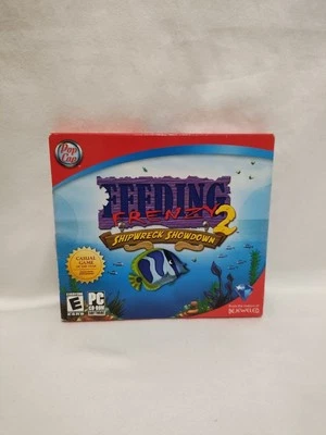 Video Game PC Feeding Frenzy 2 Shipwreck Showdown by PopCap NEW SEALED  - Image 1 of 4