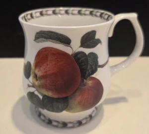 Vintage Queen's Horticultural Society Hookers Fruit- Footed Apple 10 Oz Mug - Picture 1 of 10