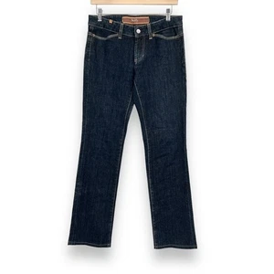 Notify NFY Anemone Straight Leg Dark Wash Denim Jeans Women's 28 Blue - Picture 1 of 11