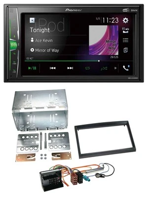 Pioneer 2DIN MP3 DAB USB Bluetooth Autoradio für Peugeot Expert 207 307 Partner - Bild 1 von 4
