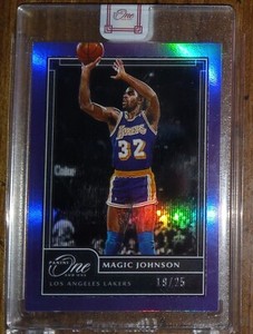 クリアランス半額 (値引き可)Magic Johnson ジャージーサインカード