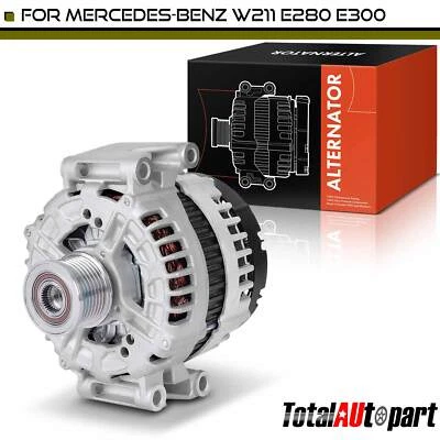 Alternador para Mercedes-Benz W211 E280 E300 E320 2007-2009 3.0L 180A 12V CW 7G Foto 1 de 4