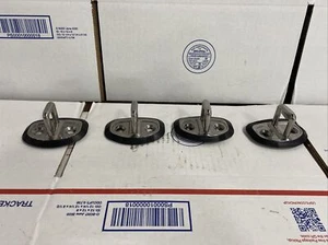 2005-2010 Audi A8 Front & Rear Door Latch Lock Striker Set Of 4 OEM 4E0 837 033 - Picture 1 of 9