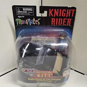 Minimates KNIGHT RIDER SUPER PURSUIT KITT & MICHAEL David Hasselfhoff K.I.T.T - Picture 1 of 5