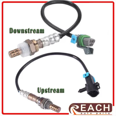 2pcs Oxygen Sensor Up+Downstream For 2015 2016 2017 Chevrolet Equinox 2.4l L4 - Image 1 of 4