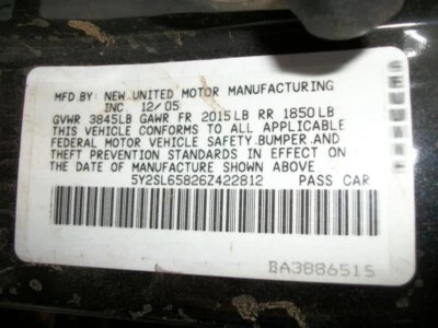 Conjunto de filtro de aire usado se adapta a: Pontiac Vibe 2006 1,8 L VIN 8º dígito opcional LV6 F Foto 1 de 4