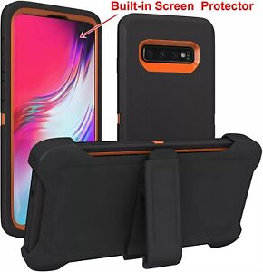 360 Case Full Body Shockproof Phone Cover With Built-In Screen Protector Samsung