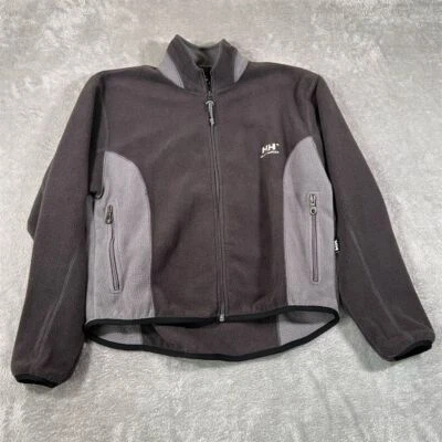 Chaqueta polar para mujer Helly Hansen gris/negro talla M informal cremallera completa Foto 1 de 4