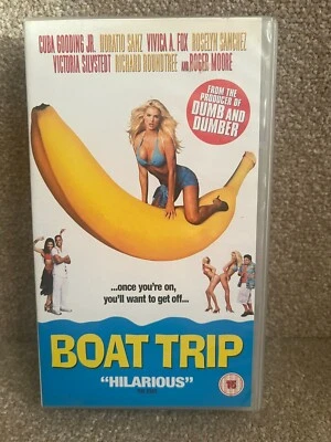 VHS Video Tape - Boat Trip - Cuba Gooding Jr - Roger Moore - Cert 15 - Image 1 of 4
