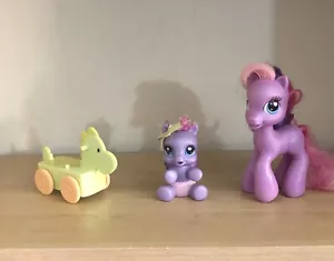 My Little Pony Mother Pony And Baby Pony With Rockinghorse - Picture 1 of 5
