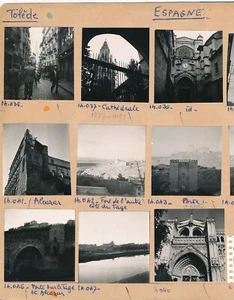 TOLEDE c. 1950 - 16 Photos Contact Espagne - Pl 2021 - Foto 1 di 8