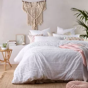 Betty White Washed Cotton Quilt Cover Set by Vintage Design Homewares - Picture 1 of 5