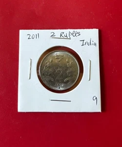 2011 2 RUPEE INDIA COIN - NICE WORLD COIN !!! - Picture 1 of 2