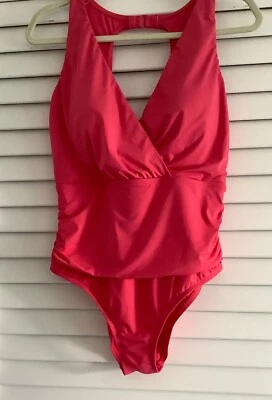 EUC Jantzen Jewel Portrait Back One-Piece Swimsuit-Size 12 - Image 1 of 4