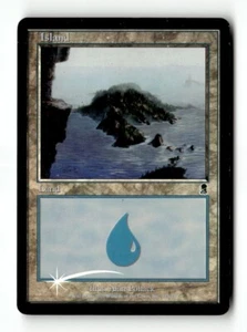 MTG | Island (335) | Odyssey | Foil | Heavily Played | English - Picture 1 of 3