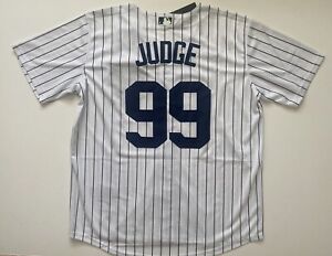 Aaron Judge #99 New York Yankees Jersey Men Size L Large Free ShipReturn